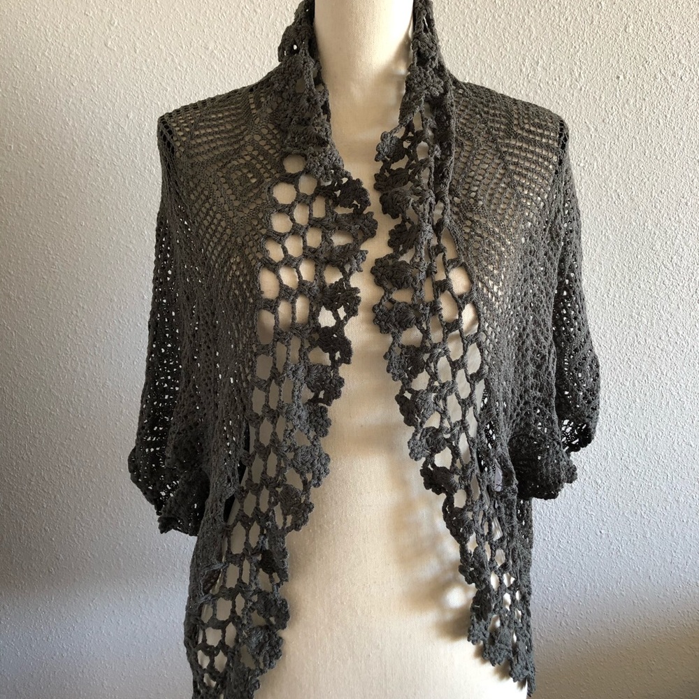 Crochet shrug